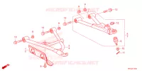 TRIANGLES AVANT pour Honda FOURTRAX 420 RANCHER 4X4 AT DCT de 2023