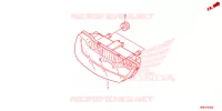 FEU ARRIERE pour Honda FOURTRAX 520 RUBICON DCT IRS EPS de 2023