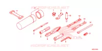 OUTIL pour Honda FOURTRAX 520 RUBICON DCT IRS EPS de 2023