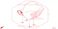 SELLE pour Honda FOURTRAX 520 RUBICON DCT IRS EPS de 2023