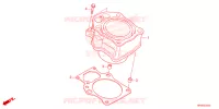 CYLINDRE pour Honda FOURTRAX 520 FOREMAN de 2023