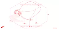 SELLE pour Honda FOURTRAX 520 FOREMAN de 2023