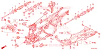 CADRE pour Honda FOURTRAX 520 FOREMAN 4X4 ES PS de 2022