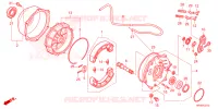 FLASQUE   MACHOIRES DE FREIN ARRIERE pour Honda FOURTRAX 520 FOREMAN 4X4 ES PS de 2022