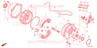 FLASQUE   MACHOIRES DE FREIN ARRIERE pour Honda FOURTRAX 520 FOREMAN 4X4 ES PS de 2023