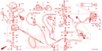 LEVIER DE GUIDON   CABLE   COMMODO pour Honda FOURTRAX 520 FOREMAN 4X4 ES PS de 2023
