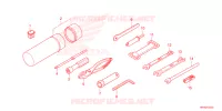 OUTIL pour Honda FOURTRAX 520 FOREMAN 4X4 ES PS de 2023