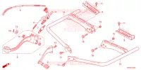PEDALE   REPOSE PIED pour Honda FOURTRAX 520 FOREMAN 4X4 ES PS de 2023