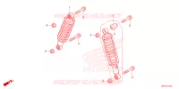 AMORTISSEUR AVANT pour Honda FOURTRAX 520 FOREMAN 4X4 EPS de 2022
