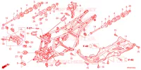 CADRE pour Honda FOURTRAX 520 FOREMAN 4X4 EPS de 2022