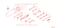 OUTIL pour Honda FOURTRAX 520 FOREMAN 4X4 EPS de 2022