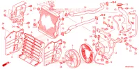 RADIATEUR pour Honda FOURTRAX 520 FOREMAN 4X4 EPS de 2022