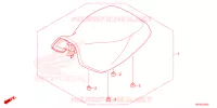 SELLE pour Honda FOURTRAX 520 FOREMAN 4X4 EPS de 2022
