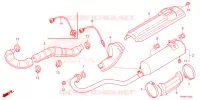 SILENCIEUX D'ECHAPPEMENT pour Honda FOURTRAX 520 FOREMAN 4X4 EPS de 2022