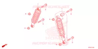 AMORTISSEUR AVANT pour Honda FOURTRAX 520 FOREMAN 4X4 EPS de 2023