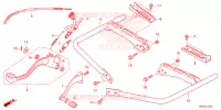 PEDALE   REPOSE PIED pour Honda FOURTRAX 520 FOREMAN 4X4 EPS de 2023