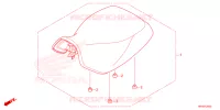 SELLE pour Honda FOURTRAX 520 FOREMAN 4X4 EPS de 2023
