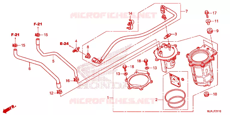 POMPE A ESSENCE Honda MOTO 750 SHADOW 2022  VT750CSN