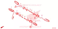 CLIGNOTANT pour Honda CB 500 F ABS de 2023