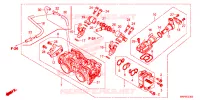 CORPS DE PAPILLON pour Honda CB 500 F ABS de 2023