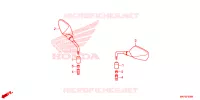 RETROVISEUR pour Honda CB 500 F ABS de 2023