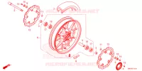ROUE AVANT pour Honda CB 500 F ABS de 2023
