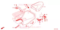 SELLE pour Honda CB 500 F ABS de 2023
