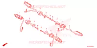 CLIGNOTANT pour Honda AFRICA TWIN 1100 ADVENTURE SPORT LOWER de 2023