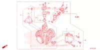 CORPS DE PAPILLON pour Honda REBEL 300 ABS de 2023