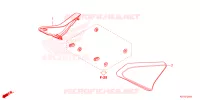 COUVERCLES LATERAUX pour Honda REBEL 300 ABS de 2023