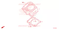 CYLINDRE pour Honda REBEL 300 ABS de 2023
