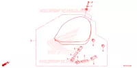 SELLE MONOPLACE pour Honda REBEL 300 ABS de 2023