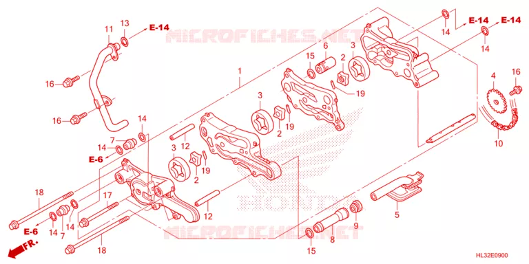 POMPE A HUILE Honda ATV 700 PIONEER 2023  SXS700M2DP