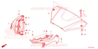 CAPOT MOTEUR pour Honda PIONEER 520 M2 de 2023