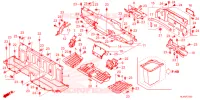 CARROSSERIE CENTRALE pour Honda PIONEER 1000-5 FOREST de 2023