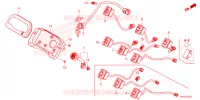 COMPTEUR   CONTACTEUR A CLES pour Honda PIONEER 1000-5 FOREST de 2023