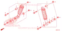 AMORTISSEUR AVANT pour Honda TRX 250 FOURTRAX RECON Standard de 2023