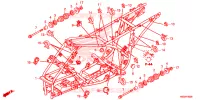 CADRE pour Honda TRX 250 FOURTRAX RECON Standard de 2023