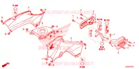 COUVERCLE LATERAL   CAPOT DE RESERVOIR pour Honda TRX 250 FOURTRAX RECON Standard de 2023