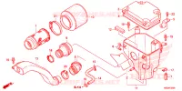 FILTRE A AIR pour Honda TRX 250 FOURTRAX RECON Standard de 2023