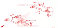 TRIANGLES AVANT pour Honda TRX 250 FOURTRAX RECON Standard de 2023