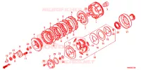 EMBRAYAGE pour Honda TRX SPORTRAX 250 X de 2023