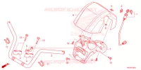 GUIDON pour Honda FOURTRAX 420 RANCHER 4X4 EPS Manual Shift de 2023