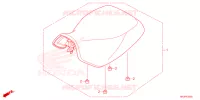 SELLE pour Honda FOURTRAX 420 RANCHER 4X4 EPS Manual Shift de 2023