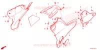 COUVERCLE LATERAL   CAPOT DE RESERVOIR pour Honda FOURTRAX 520 FOREMAN RUBICON DCT EPS DELUXE de 2023