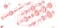 BOITE DE VITESSES pour Honda FOURTRAX 520 FOREMAN RUBICON DCT EPS DELUXE de 2023