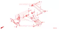 BRAS ARRIERE pour Honda FOURTRAX 520 FOREMAN RUBICON DCT EPS DELUXE de 2023