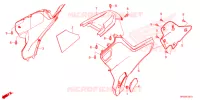 COUVERCLE LATERAL   CAPOT DE RESERVOIR pour Honda FOURTRAX 520 FOREMAN RUBICON DCT EPS DELUXE de 2023
