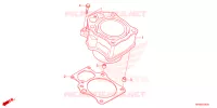 CYLINDRE pour Honda FOURTRAX 520 FOREMAN RUBICON DCT EPS DELUXE de 2023