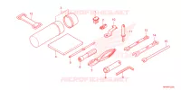 OUTIL pour Honda FOURTRAX 520 FOREMAN RUBICON DCT EPS DELUXE de 2023